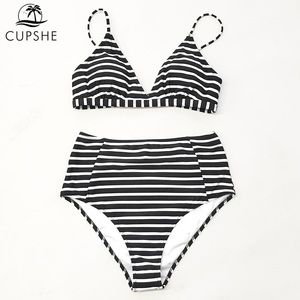 CUPSHE High Waisted Bikini Bottoms